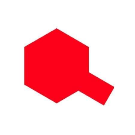 Tamiya PS-20 Fluorescent Red Paint TAM86020